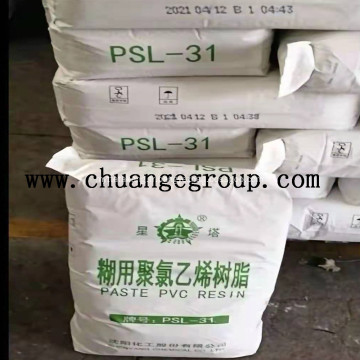 Processus de micro-suspension Résine de pâte PVC Shenyang PSL-31